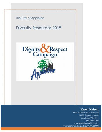 City of Appleton Dignity & Respect Campaign cover