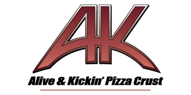 Alive & Kickin' Pizza Crust logo