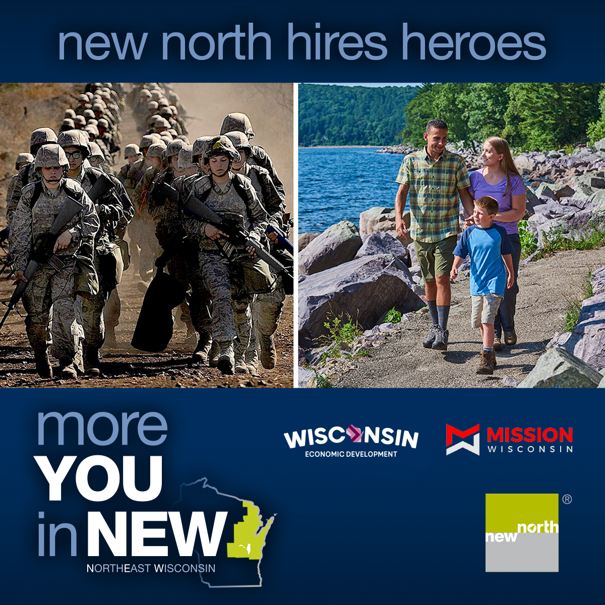 New North Hires Heroes