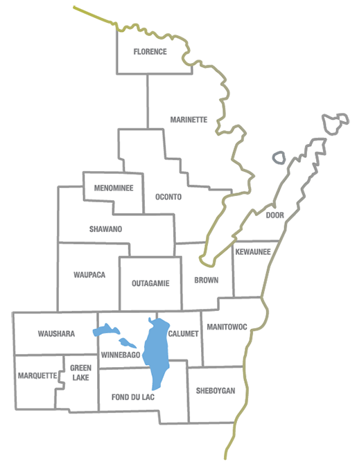 New North: serving 18 counties of Northeast Wisconsin