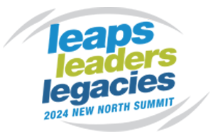 Leaps, Leaders, Legacies graphic