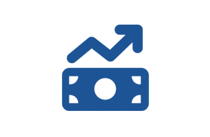 Logo of a technology company featuring a modern design in blue tones, symbolizing innovation and connectivity.